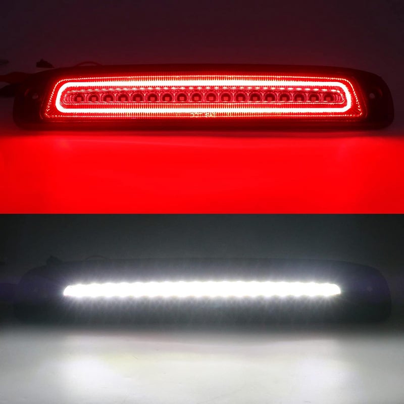 R&F Auto LED Third Brake Light for 1997-2011 Dakota - Red Clear Lens - Image 2