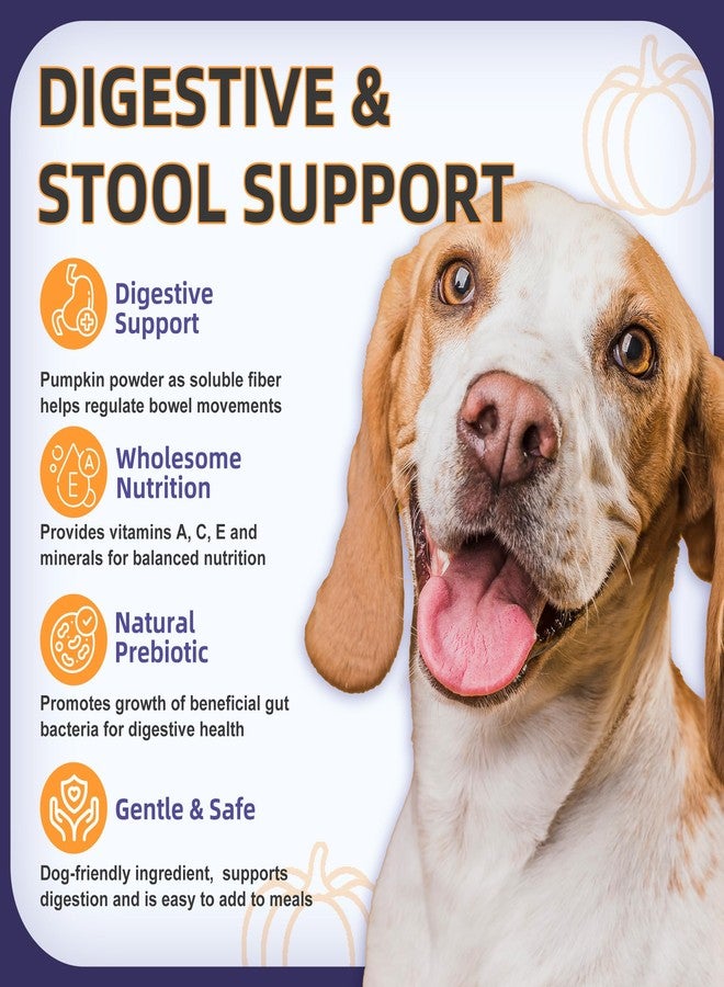 NATURE TARGET Probiotics for Dogs, 6 Billion Dog Probiotics with Prebiotics & Enzymes for Digestive & Gut Health, Pumpkin, Omega-3 & Multivitamins for Itchy Skin, Allergies, 120 Dogs Probiotics Chews - Image 4