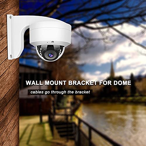 WiTi 4.7 inches Wall Mount Bracket for Dome Security Camera,Deep Base Junction Box Cable Management Mounting Case, CCTV IP Surveillance Cameras Holder Metal Solid Outdoor Indoor - Image 5