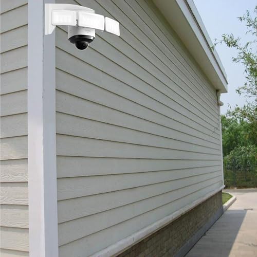 WiTi 4.7 inches Wall Mount Bracket for Dome Security Camera,Deep Base Junction Box Cable Management Mounting Case, CCTV IP Surveillance Cameras Holder Metal Solid Outdoor Indoor - Image 3