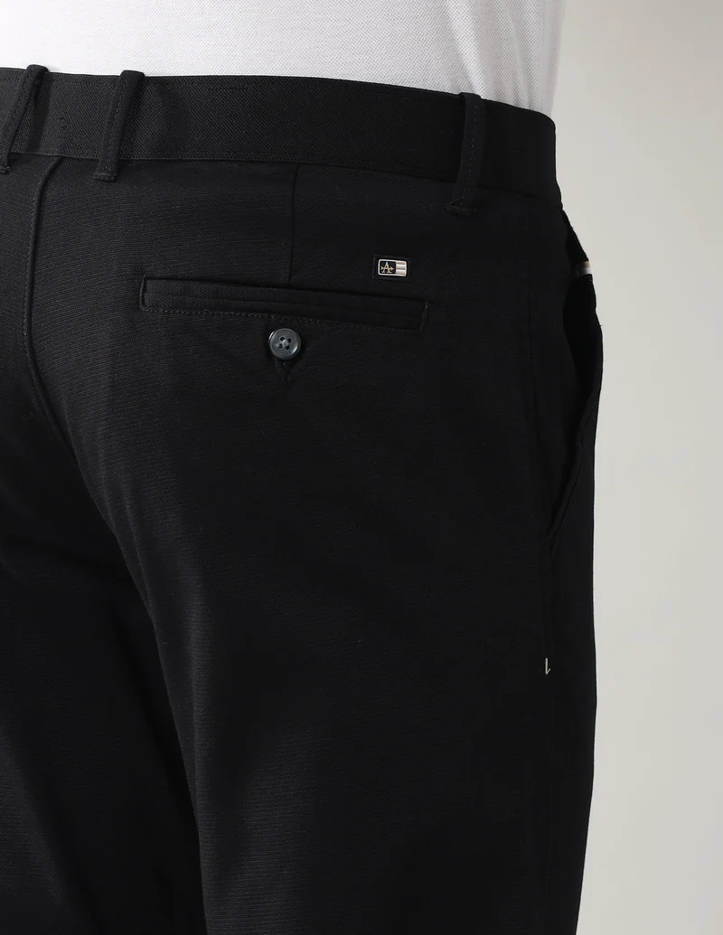 Arrow Black ASAJTR2505 BLACK Mens Trousers for Men | Best Price UAE