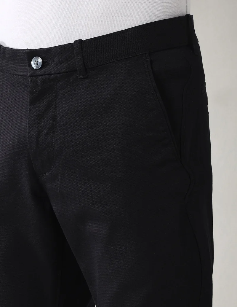 Arrow Black ASAJTR2505 BLACK Mens Trousers for Men | Best Price UAE