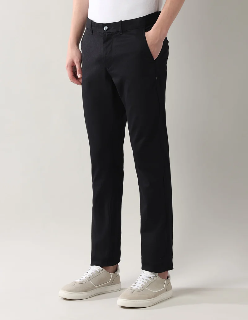 Arrow Black ASAJTR2505 BLACK Mens Trousers for Men | Best Price UAE