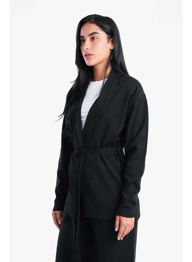 Carina Lounge Cardigan with Folded Collar L - Image 2