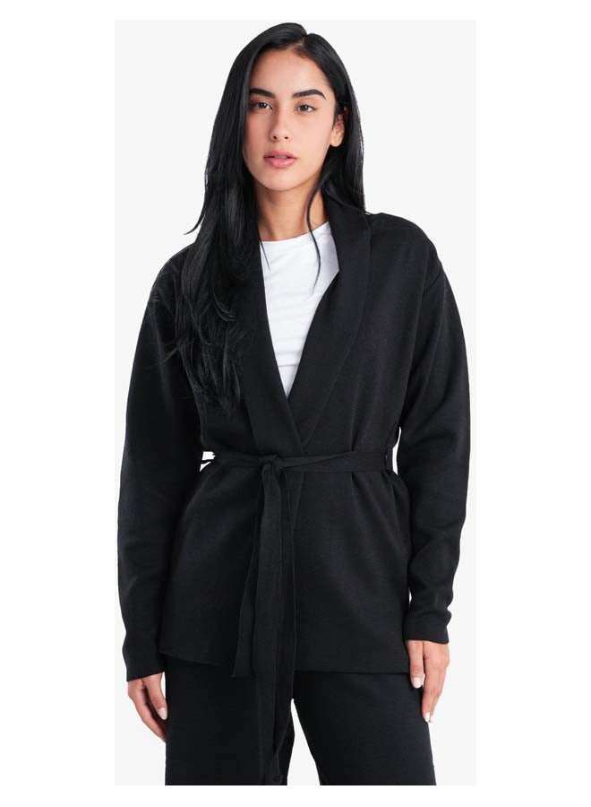 Carina Lounge Cardigan with Folded Collar L - Image 1