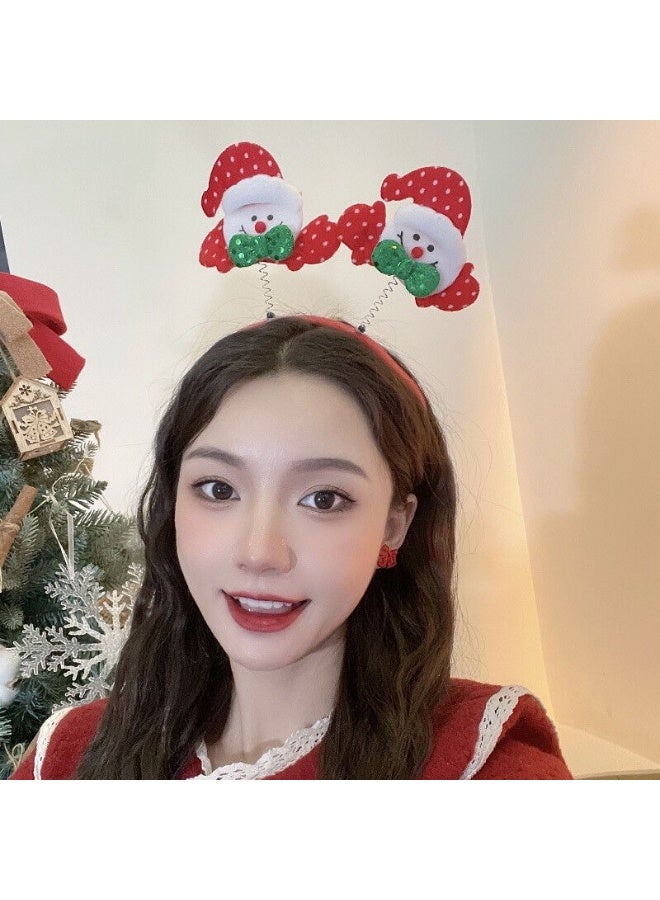 Santa Claus Hair Clip Christmas Hairpin Hair Accessories for Christmas Party Novelty for Parties and Costumes - Image 3