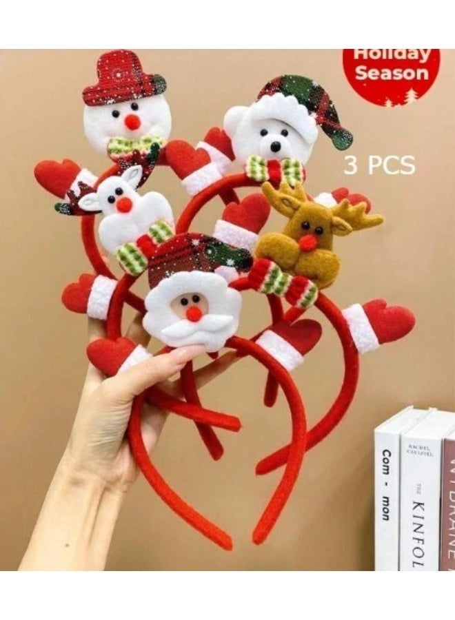 Santa Claus Hair Clip Christmas Hairpin Hair Accessories for Christmas Party Novelty for Parties and Costumes - Image 4