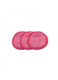 Cecilia Reusable makeup remover pads 3 pads from Cecilia dark pink 