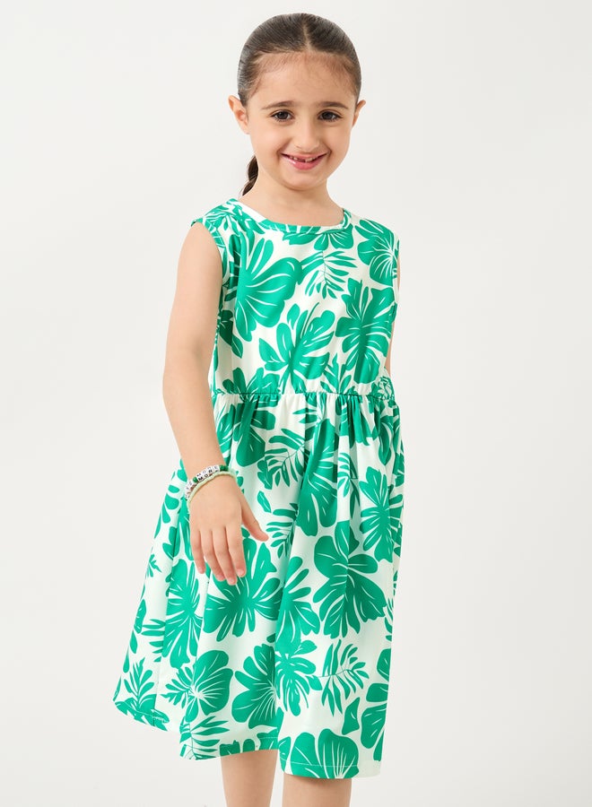 Styli Floral Print Dress  - Image 3