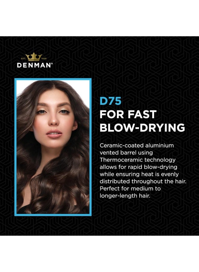 Denman D75 Medium ThermoCeramic Curling Brush - Image 2