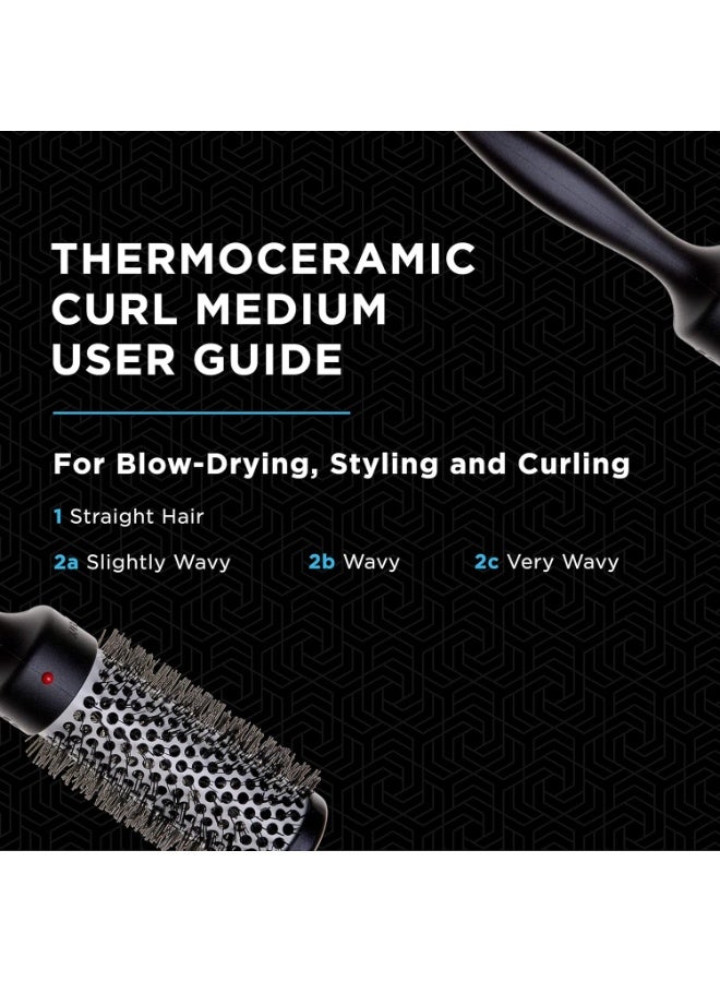Denman D75 Medium ThermoCeramic Curling Brush - Image 4