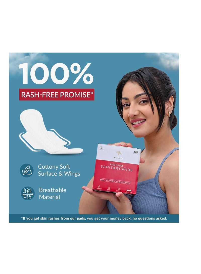 Azah Organic Sanitary Pads (Box of 15- Regular) - Image 2