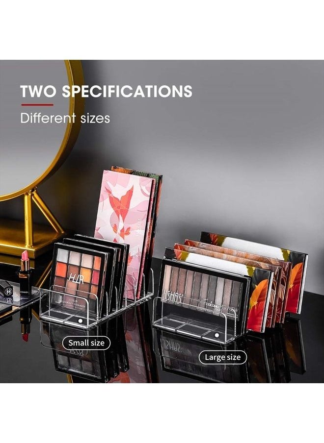 FoxFoxes - Eyeshadow Palettes Acrylic Makeup Organizer - Eyeshadow Palette Cosmetic Organizer Eyeshadow Eyeshadow Palettes Makeup Organizer (2Pack-Small&Large) - Image 1
