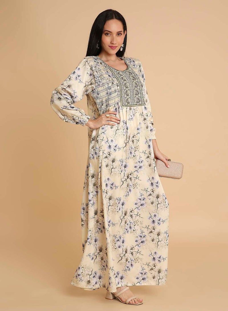 HANA & SARA arabic kaftan long  jalabiya dress for women - Image 4