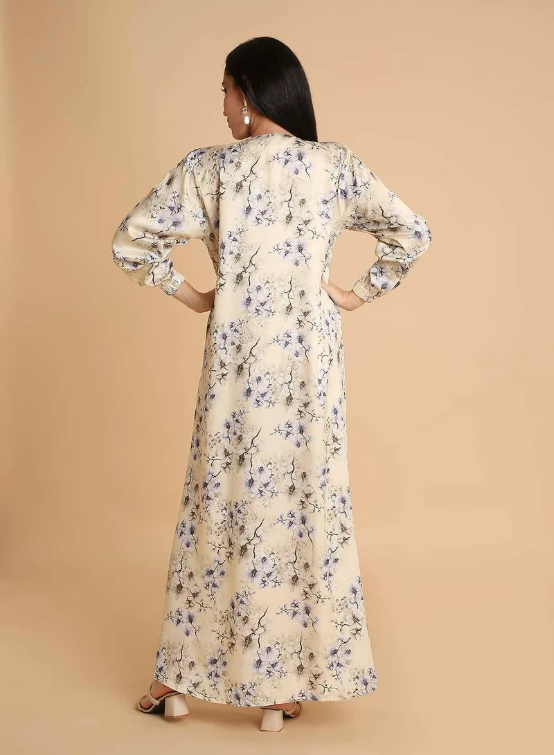 هانا آند سارا جلابية قفطان عربية طويلة للنساء