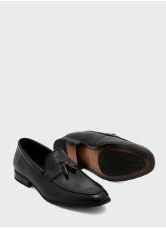 Robert Wood Tassel Detail Formal Slip Ons  - Image 3