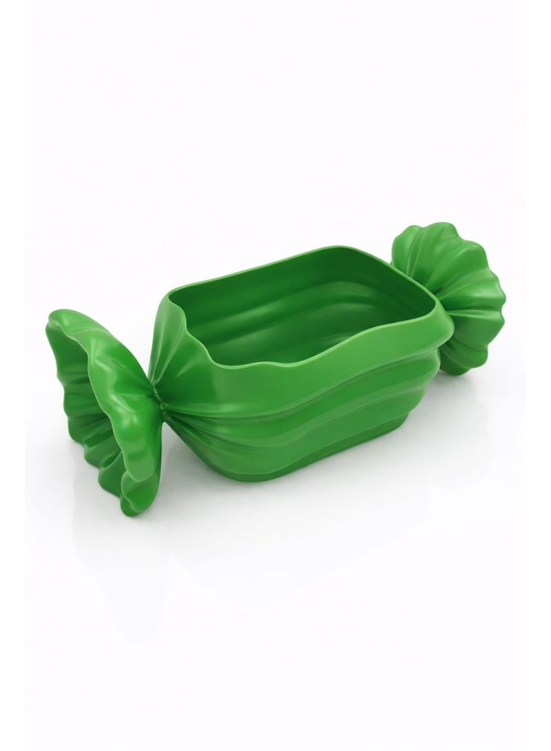 Decorative Candy-Shaped Dessert Serving Bowl – Appetizer & Sweets Plate