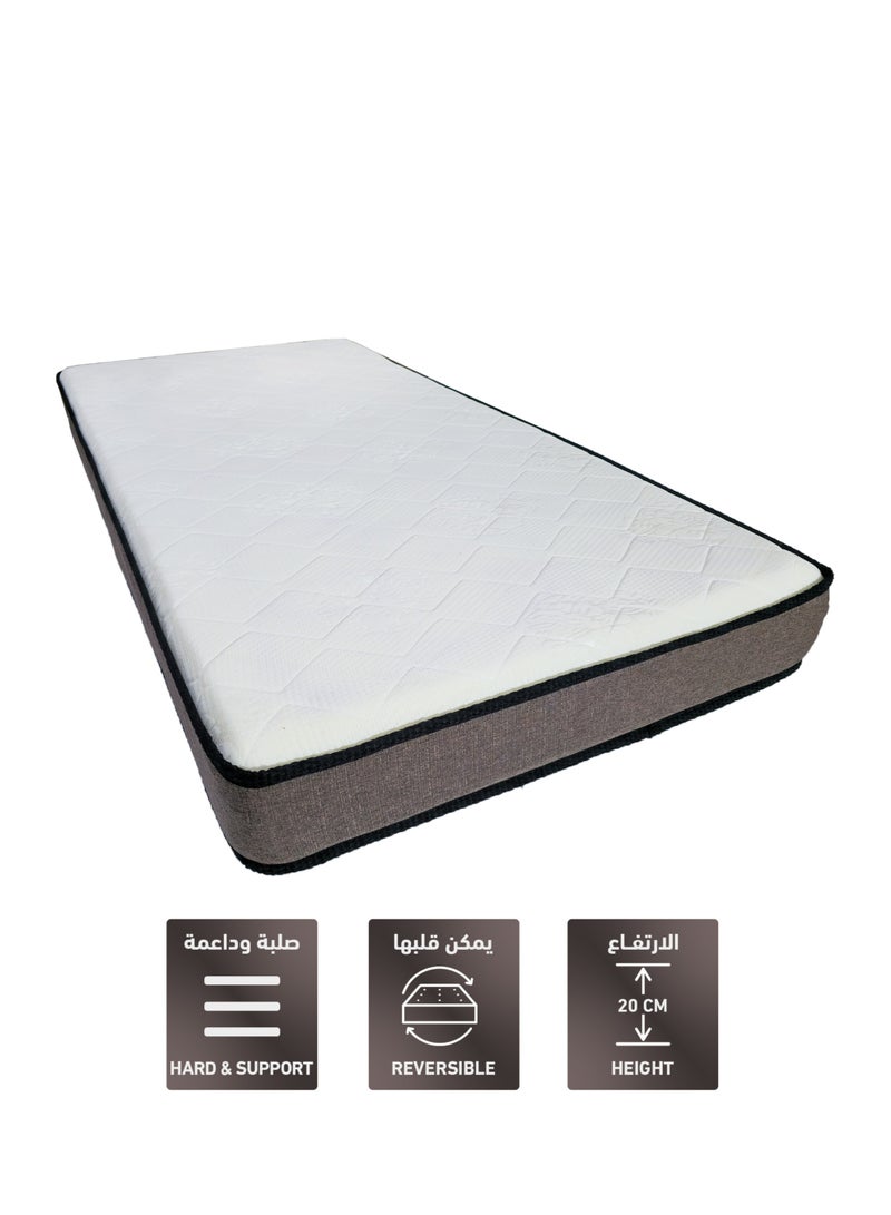 Art Comfort SKYTOP | Orthopedic Back Support Mattress with Enhanced Spinal Alignment – 3-Layer Foam for Ultimate Comfort and Healthy Sleep, 190x120x20CM  - Image 1