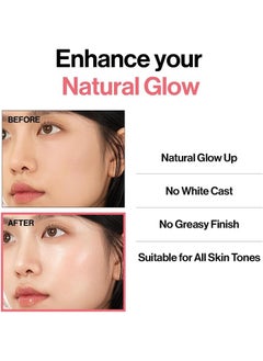d'alba Piedmont UV Essence Waterfull, White Truffle Waterfull Tone-Up Sunscreen, Tinted Moisturizer with SPF 50+ PA++++ Sun Cream, Glowy Sunscreen Cream, Vegan Skincare, for all Skin Types, 50ml  - Image 4