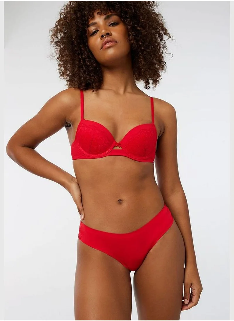 ارديني Lace Back Seamless Cheeky Brief