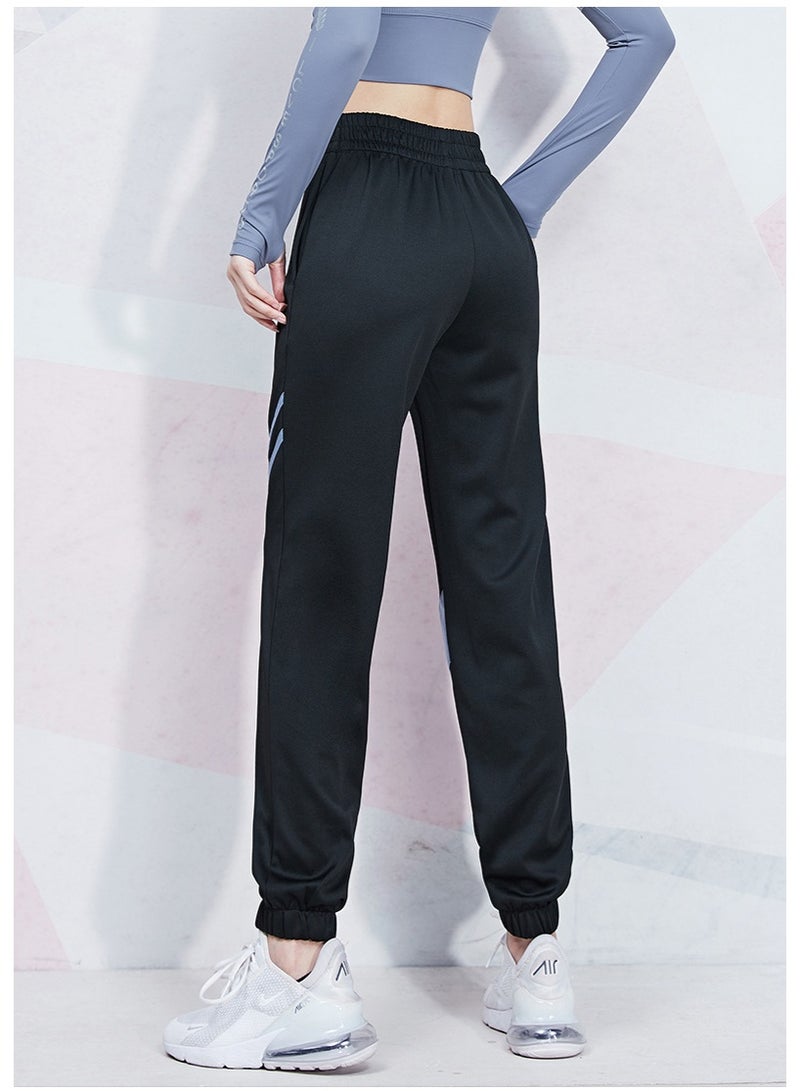 Quick Dry Running Trousers Women Elastic Waist Workout Pants With Pocket Fitness Sweatpants Female Loose Joggers Activewear  - Image 3