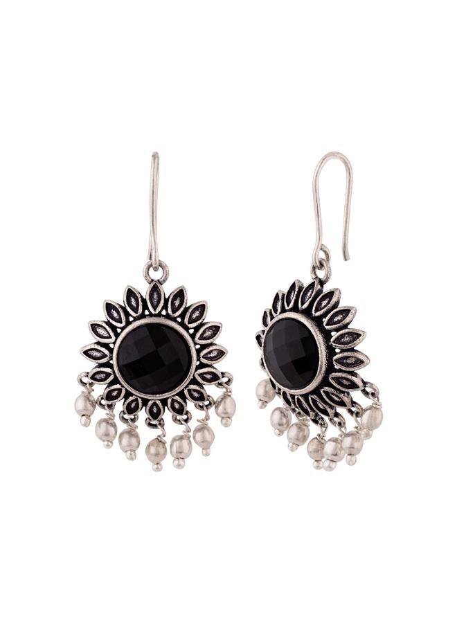 VOYLLA Work Essentials Round Cut Gem Earrings - Image 3
