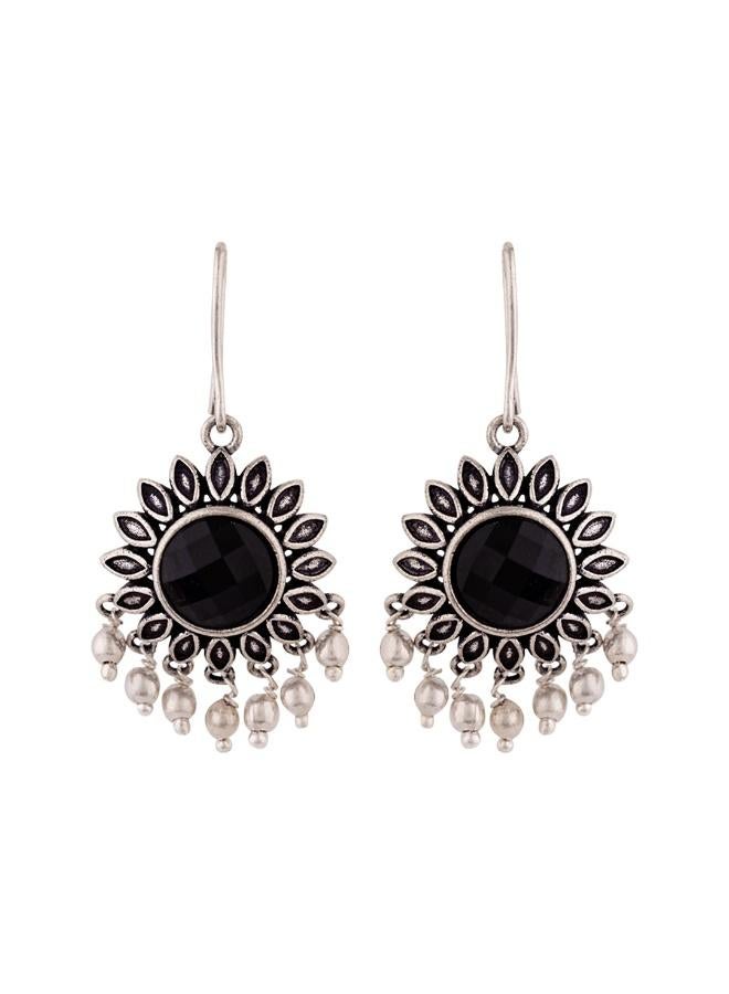 VOYLLA Work Essentials Round Cut Gem Earrings - Image 2