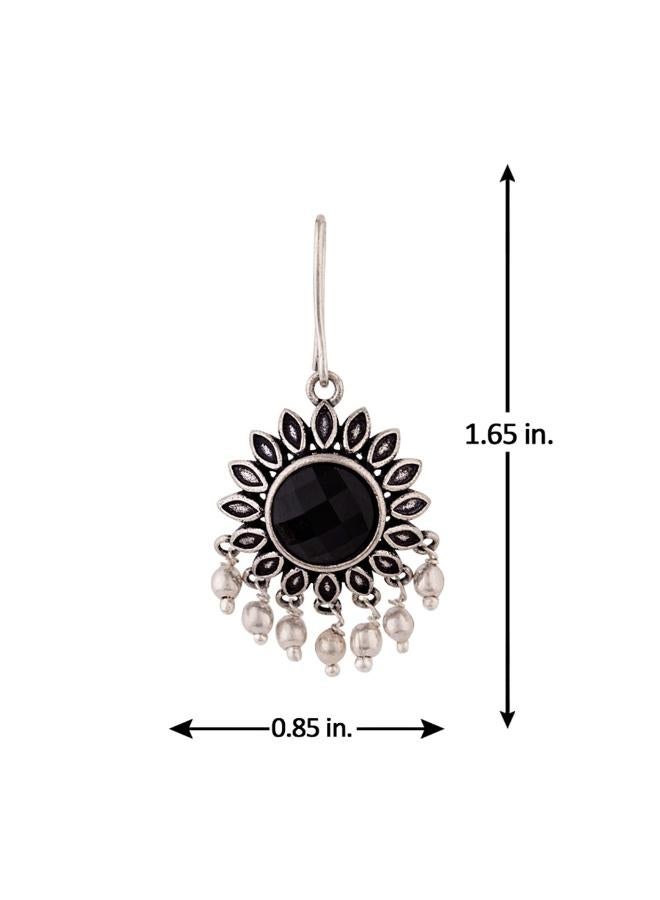 VOYLLA Work Essentials Round Cut Gem Earrings - Image 4