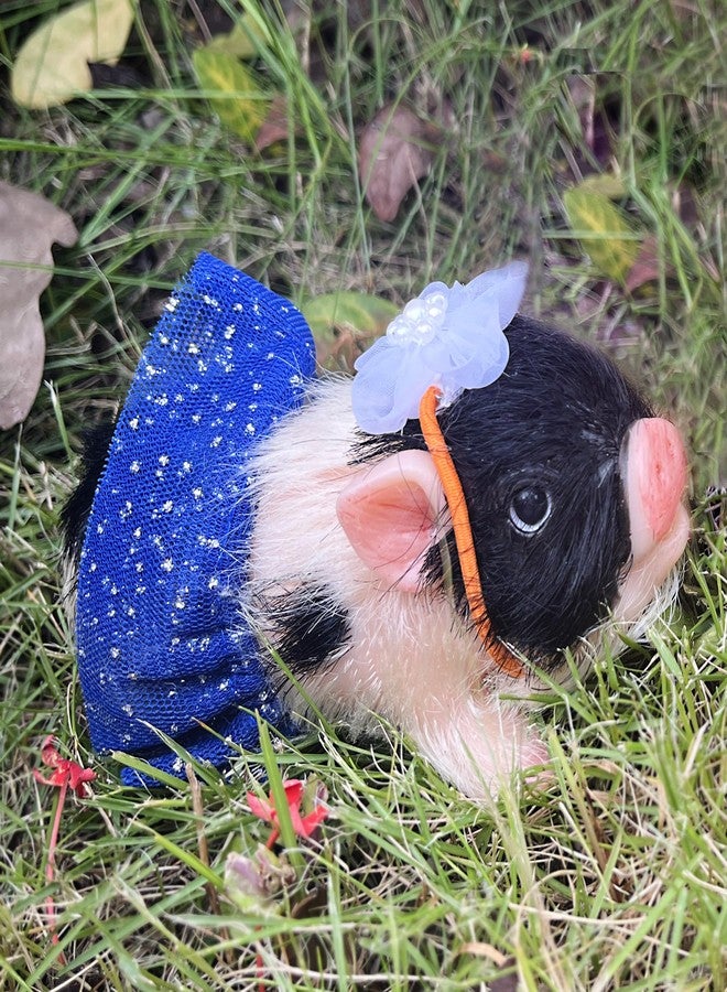 OtardDolls Reborn Piggy Dolls, 5 Inch Full Silicone Soft Lifelike Mini Pig Dolls Mini Realistic Newborn Cute Realistic Animals Pig Toy for Happy Birthday, Christmas - Image 4