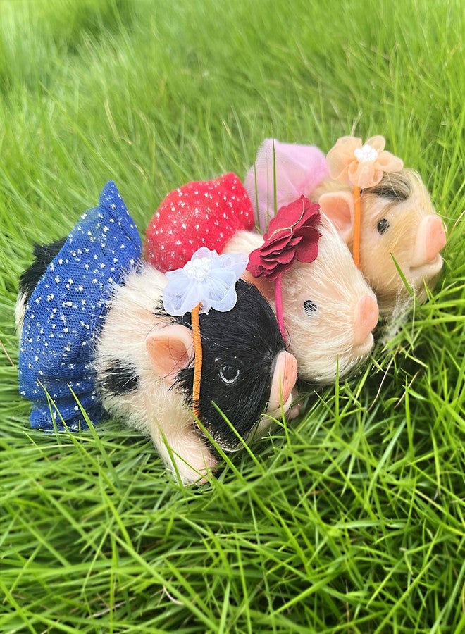 OtardDolls Reborn Piggy Dolls, 5 Inch Full Silicone Soft Lifelike Mini Pig Dolls Mini Realistic Newborn Cute Realistic Animals Pig Toy for Happy Birthday, Christmas - Image 5