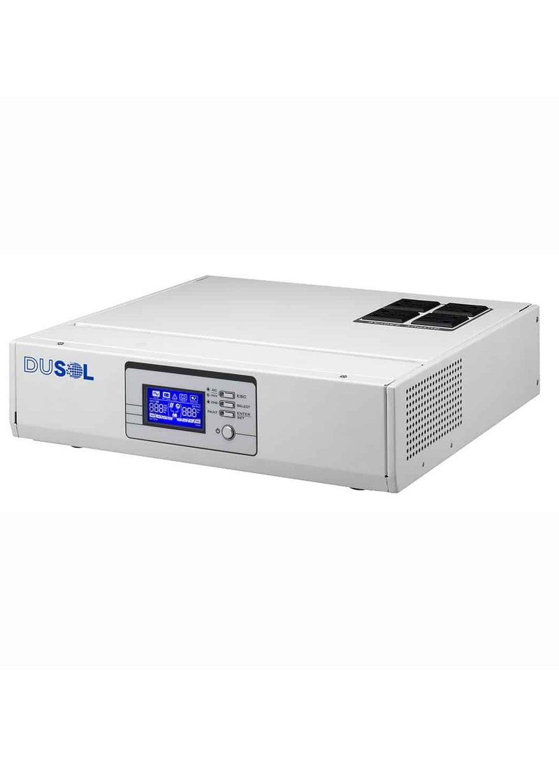 Maxima Solar Dusol DSI Safe Solar UPS 3K by Maxima.Solar, Uninterruptible Power Supply for Computer, UPS for PC, Safe UPS 24V 3KW, Safe UPS for Office Use. 