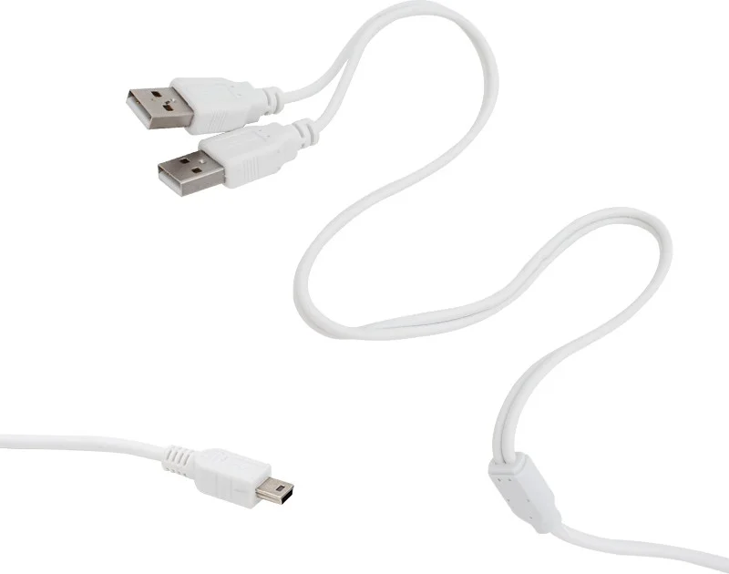 AYT Powermaster USB 2 A Male Mini USB 5 Pin 1 Meter Cable Auto Vehicle Camera Navigation Cable Usbli