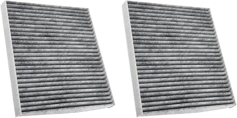 2pcs Air Conditioner Filter Compatible For Hyundai Santa Fe 2013 2018 High Performance - Image 2