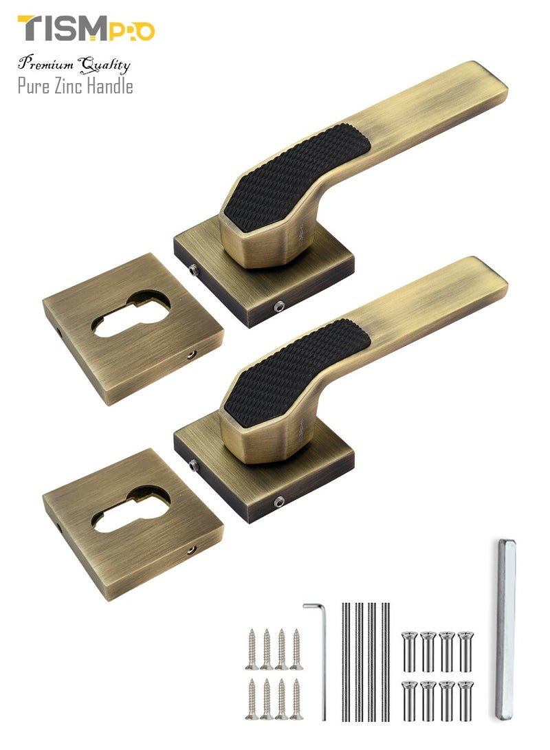 TISMpro Mortise Zinc Rose Door Handle (TP-2000 CSA) - Image 1