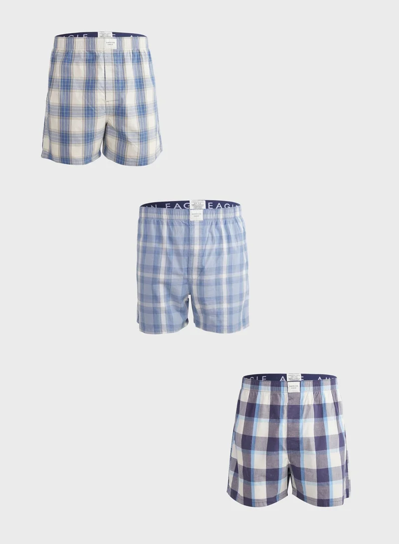 امريكان ايجل 3 Pack Assorted Boxers