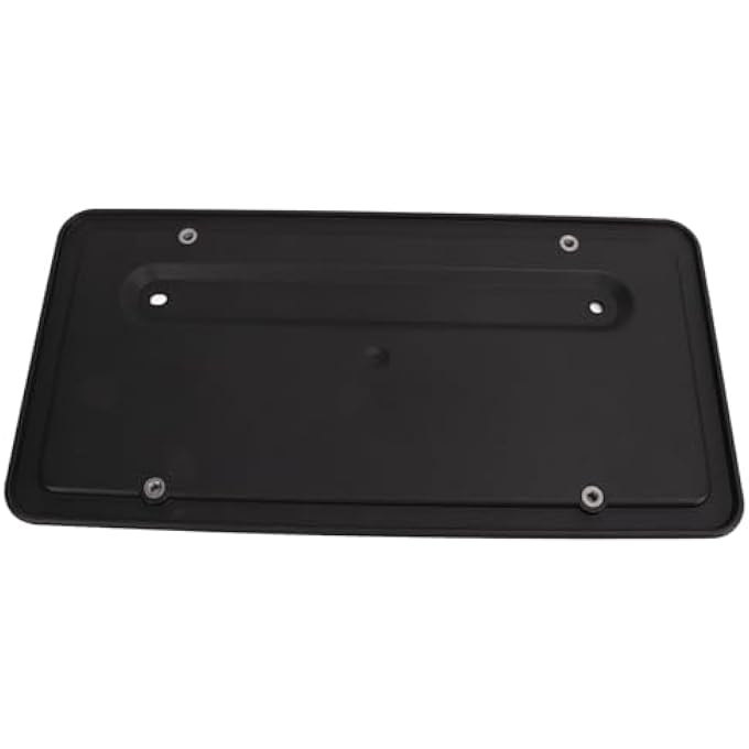 ريحني حامل إطار لوحة ترخيص متين ومقاوم للتآكل سهل التركيب مقاوم للعوامل الجوية احم لوحة سيارتك أرقام OE 109684400B 113898200A تناسب 3 20172023 - Image 2