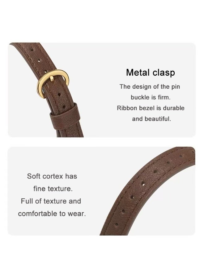 ماك جاباجز Horseshoe buckle strap is suitable for AppleWatch small waist iWatch female Apple Watch advanced watch chain. - Image 2