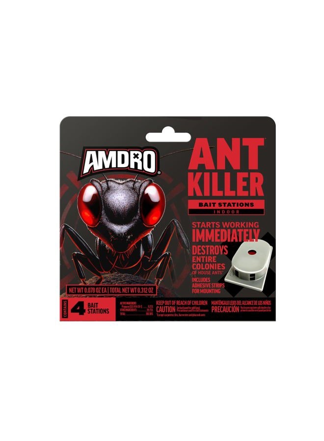 Amdro Ant Killer Bait Stations 4 PK - Image 1