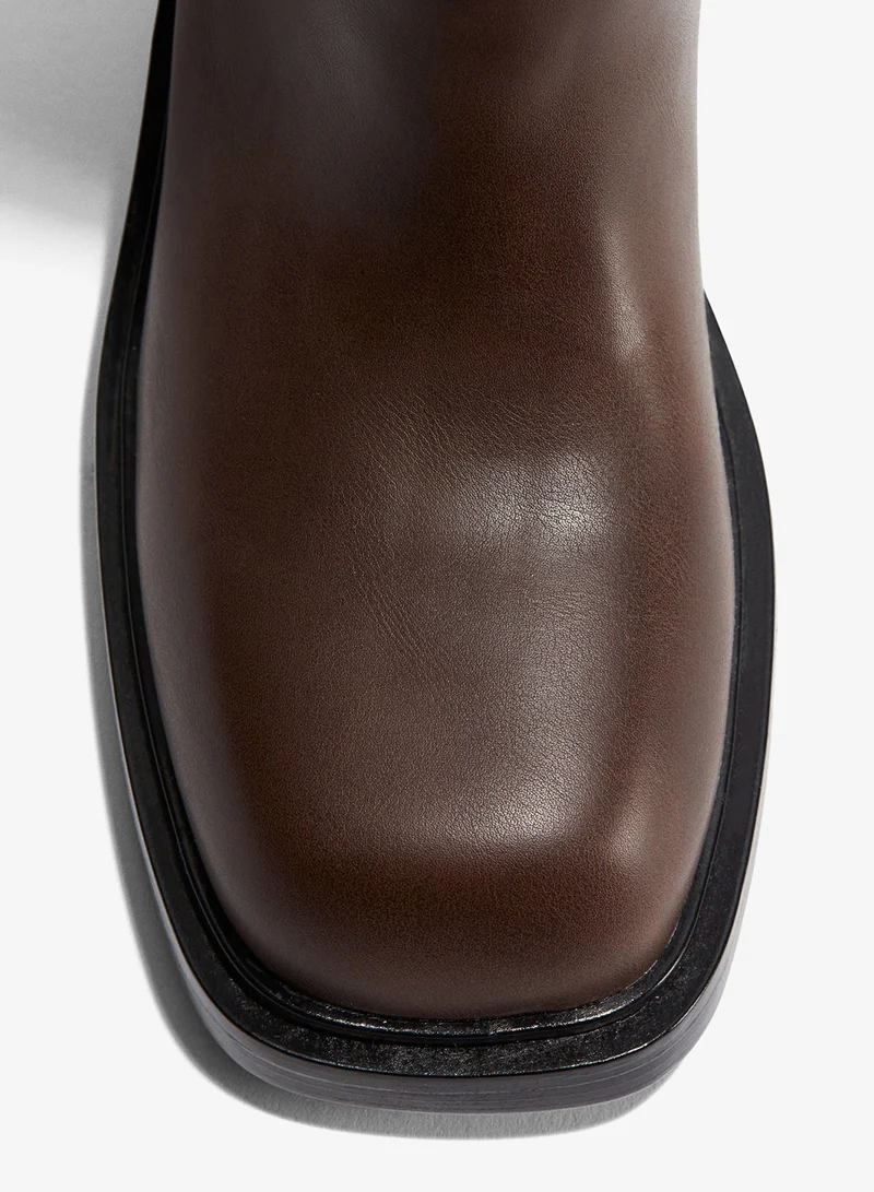 H&M Block-heeled boots