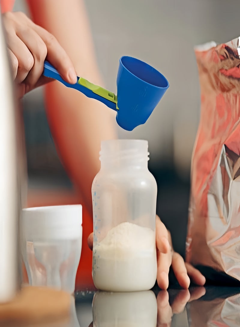 كيفن ملعقة منزلقة من مسحوق البروتين الإبداعي وقمع فصل صفار البيض وملعقة مسحوق حليب الأطفال مانعة للتسرب - Image 5