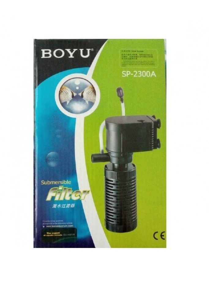 BOYU Aquarium Biochemical submersible Filter SF series 1200L/H - Image 1