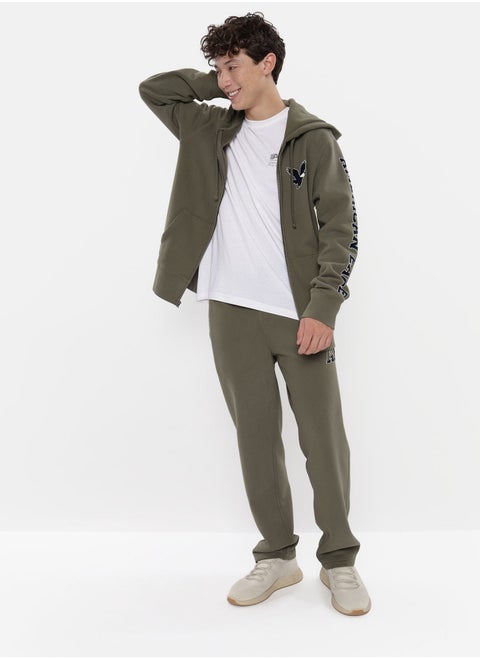 AE Graphic Zip-Up Hoodie