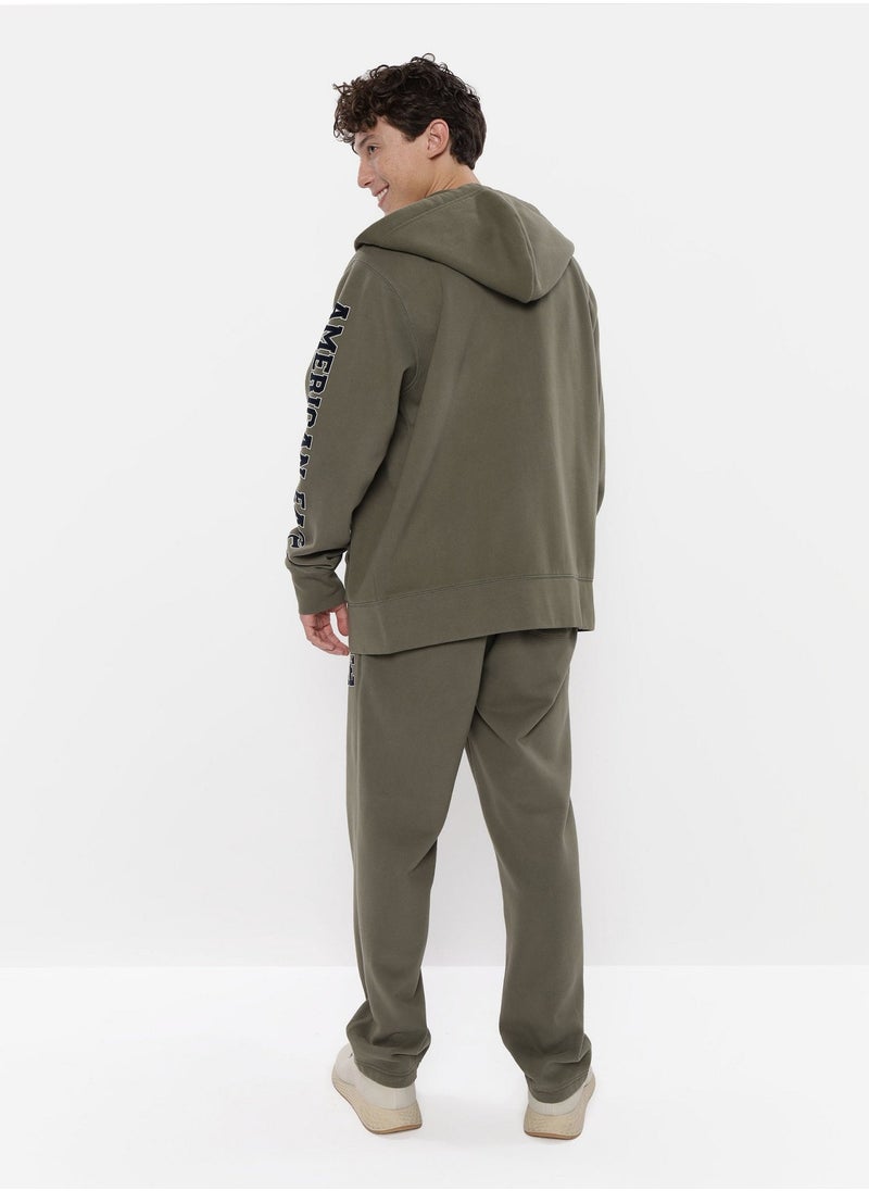 AE Graphic Zip-Up Hoodie