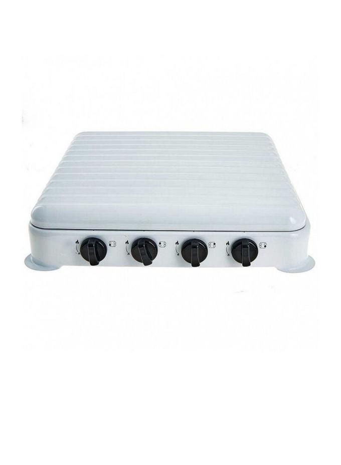 Four burner gas stove with a portable lid  - Image 1