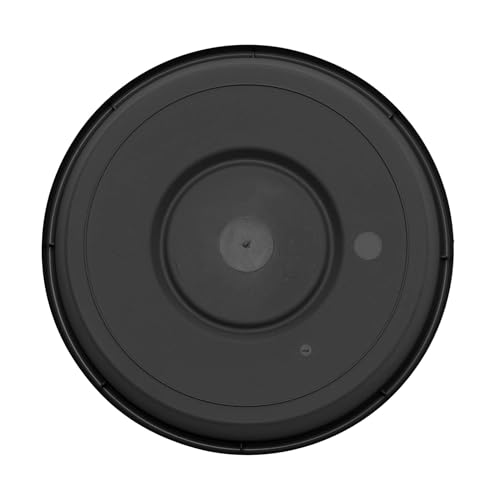 Bloem Terra Resin Saucer Tray: 9.25" Bottom Width - Black - Matte, Durable, Ribbed Bottom, Indoor and Outdoor, Fits 12" Terra Pots, Made in USA - Image 5