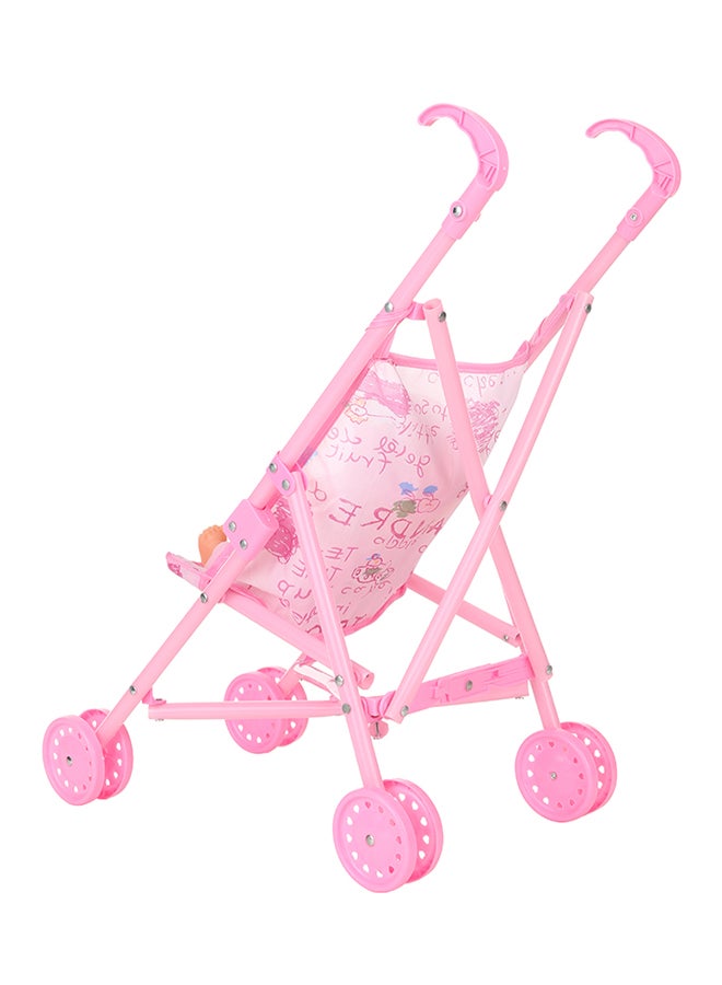 ametoys عربة أطفال صغيرة مع مجموعة دمى - Image 2