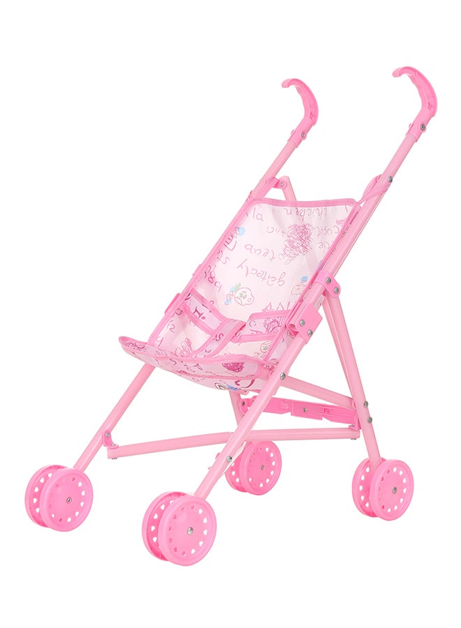 ametoys عربة أطفال صغيرة مع مجموعة دمى - Image 1