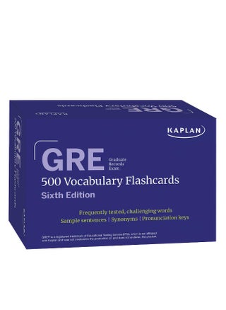 GRE Vocabulary Flashcards, Sixth Edition + Online Access to Review Your Cards, a Practice Test, and Video Tutorials - pzsku/Z821A7F160987E7B17272Z/45/_/1731345928/281fd3a3-6f5a-4438-ba9d-3162efb8d3e6