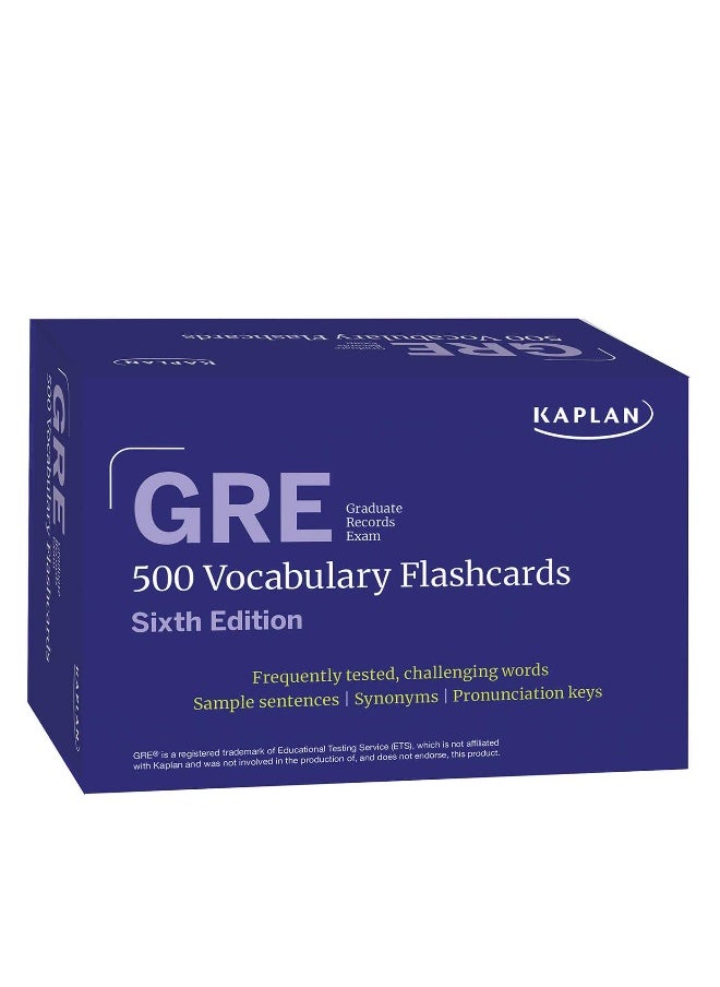 GRE Vocabulary Flashcards, Sixth Edition + Online Access to Review Your Cards, a Practice Test, and Video Tutorials
