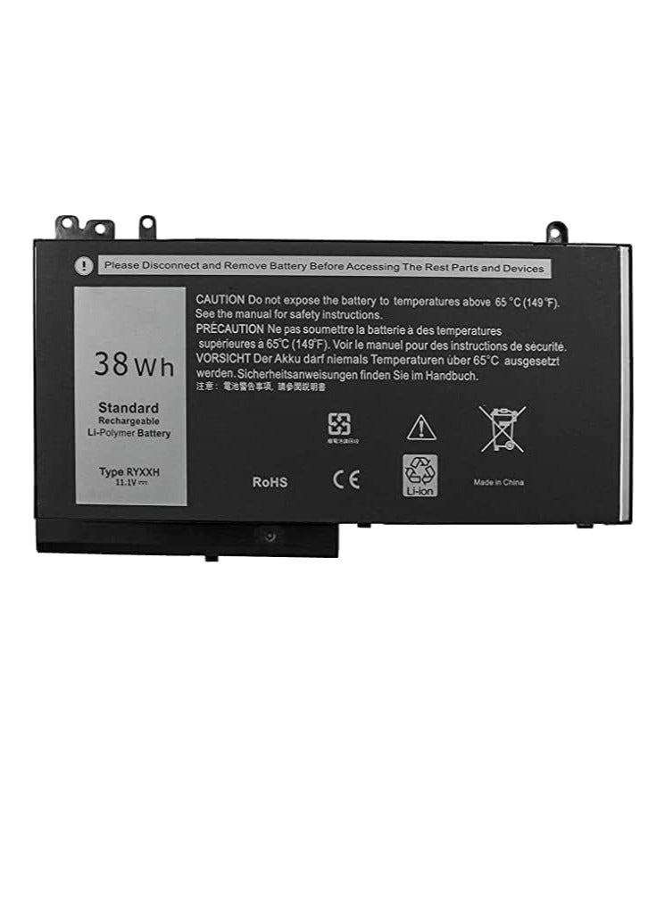 زيكسين بطارية بديلة RYXXH لأجهزة الكمبيوتر المحمولة Dell' Latitude E5450 E5550 E5250 E5270 Latitude 11 3150 3160 Series - Image 1